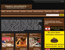 Tablet Screenshot of kackenseite.com